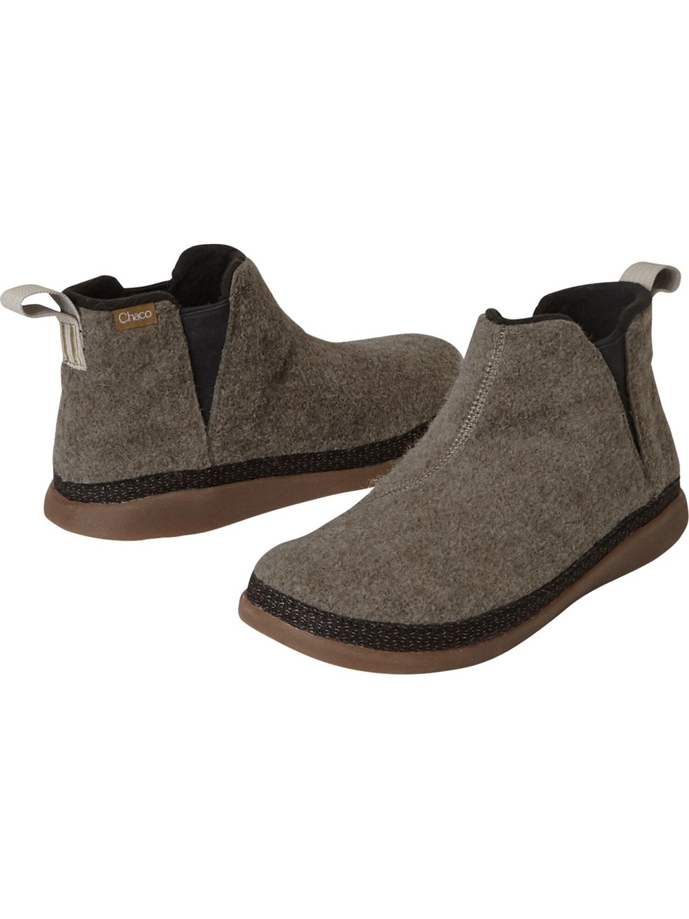 Chaco’s KT Base Booties Women’s Felted Slip On Boots